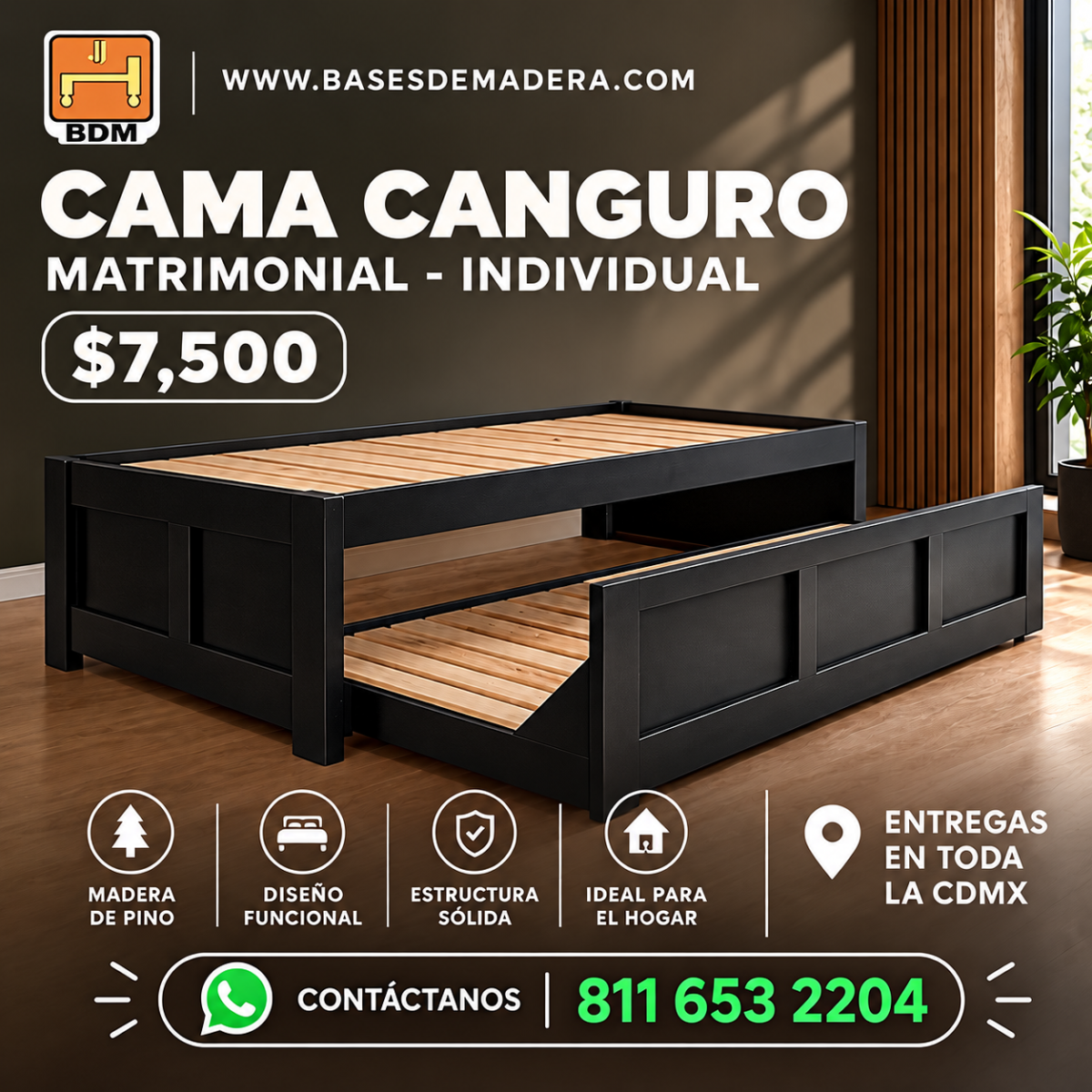 Base canguro individual y matrimonial